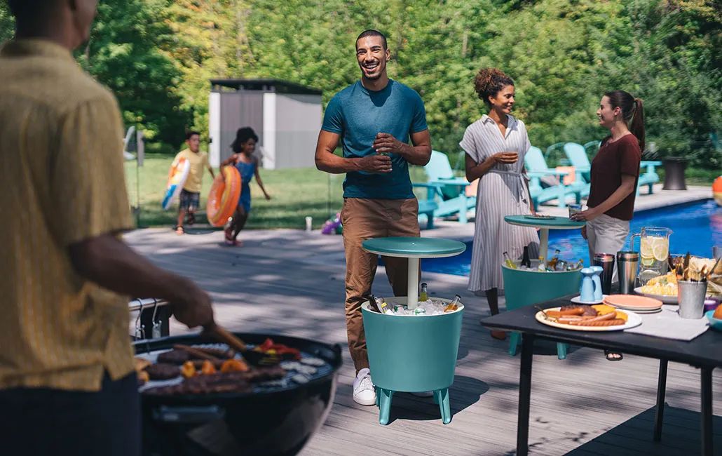 Buy Classic 7.5 Gallon Cool Bar in Teal - Keter Canada
