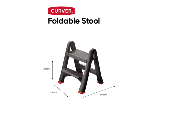 סולם שני שלבים מתקפל  - 