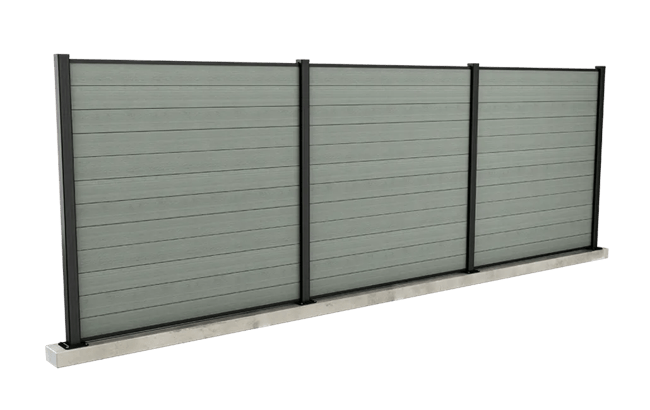 Fence Kit with 180cm Post - Green