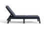 Chaise longue Formentera - Anthracite