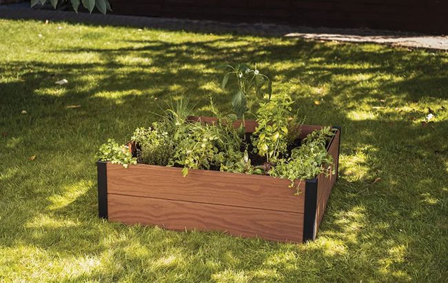 Maple Elevated Garden Bed - Brown