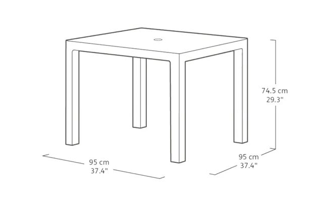 פינת אוכל נירוונה 4 כיסאות - בז'