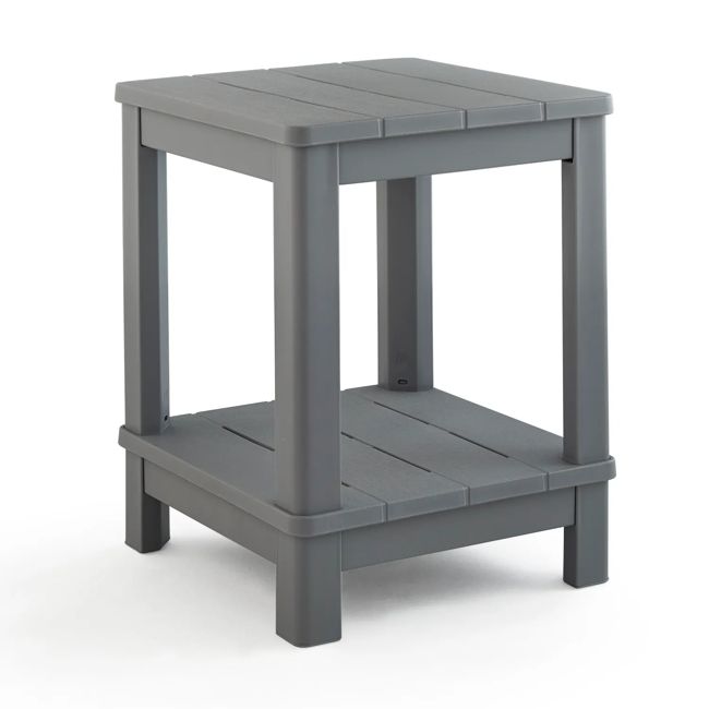Deluxe Grey Outdoor Adirondack Side Table - Keter US