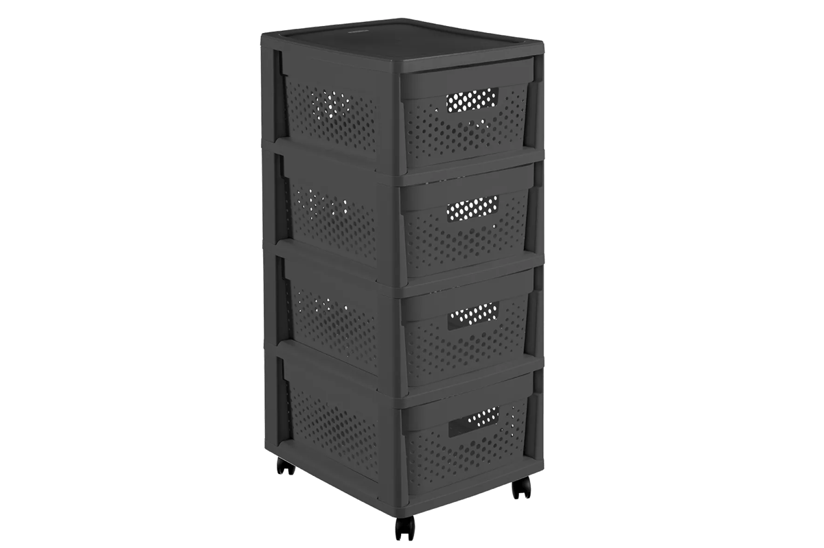 Infinity Dots Ladesysteem 4x11L - Antraciet