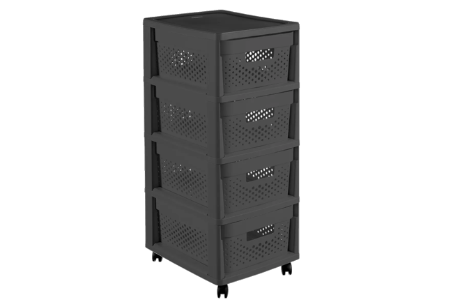 Infinity Dots Ladesysteem 4x11L - Antraciet