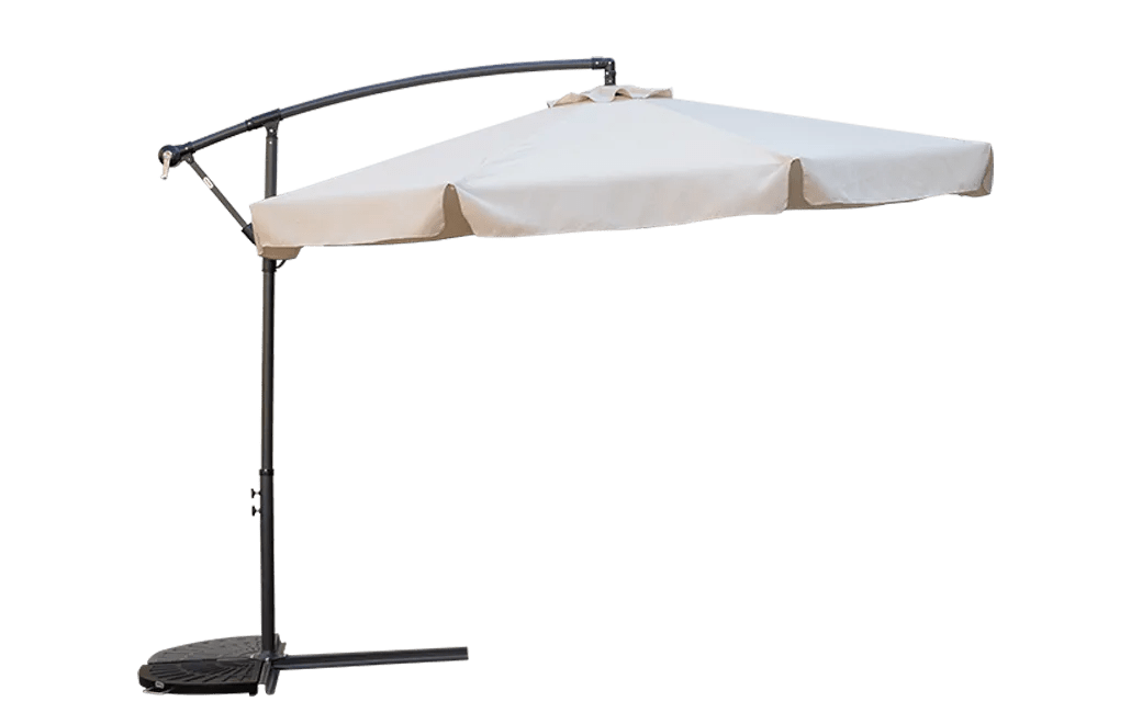 שמשיית צד 3 מטר - לבן-קרם