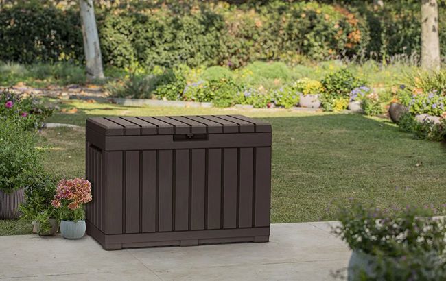 Kentwood 50 Gallon Storage Box Brown - Keter US