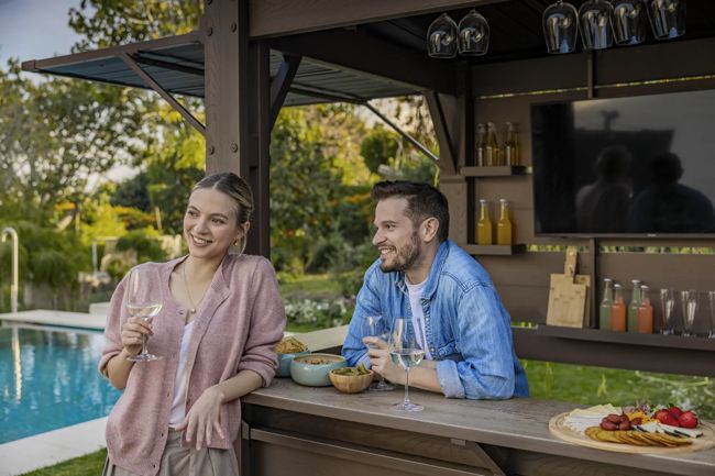 Signature Bar-B-Q Gazebo - PINE