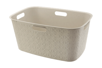 סל כביסה סופטקס 45 ליטר - קרם - קולקציית סופטקס | Softex