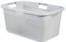 סל כביסה טרצו 47 ליטר - לבן