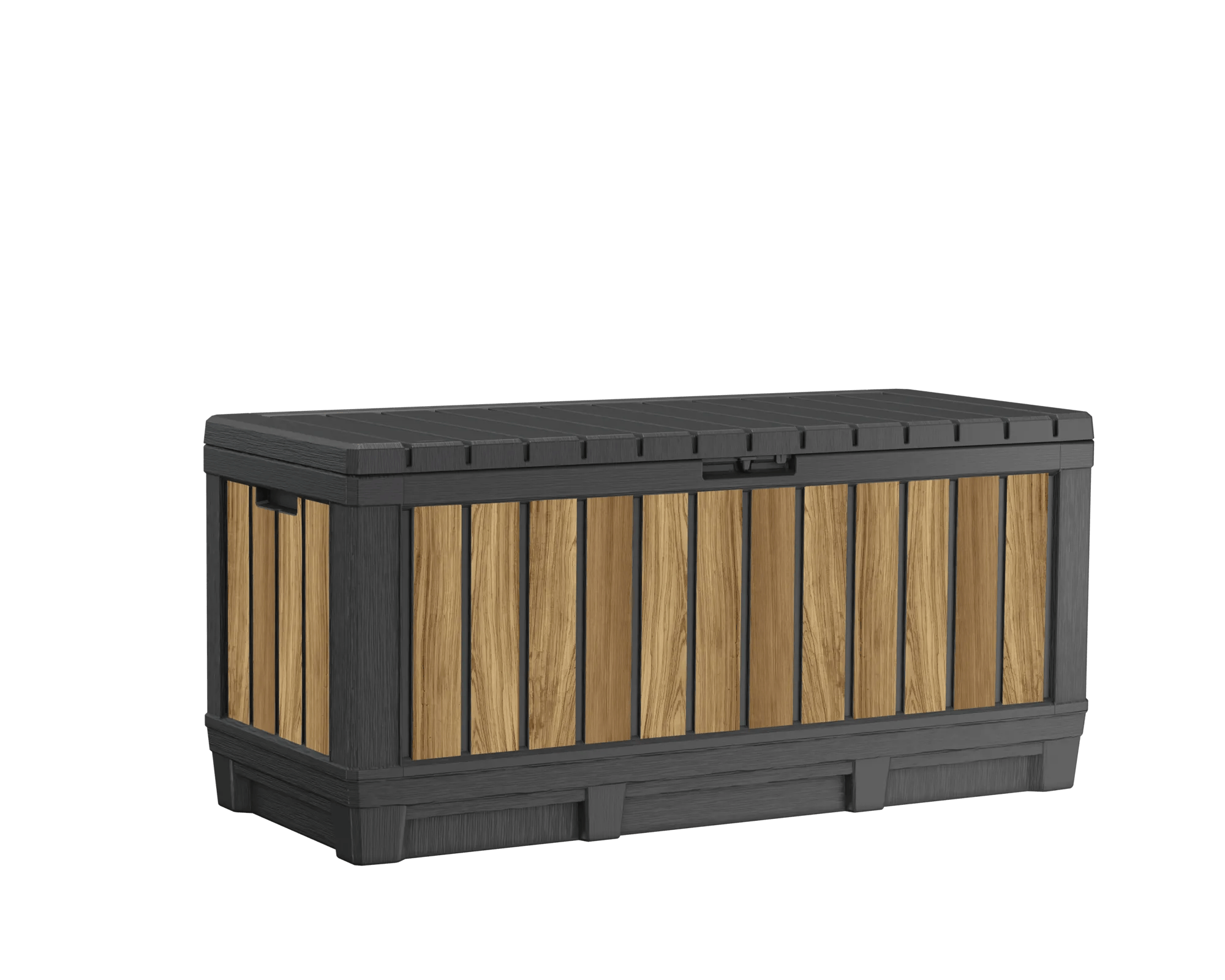 Signature 92 Gallon Deck Box - Oak Brown