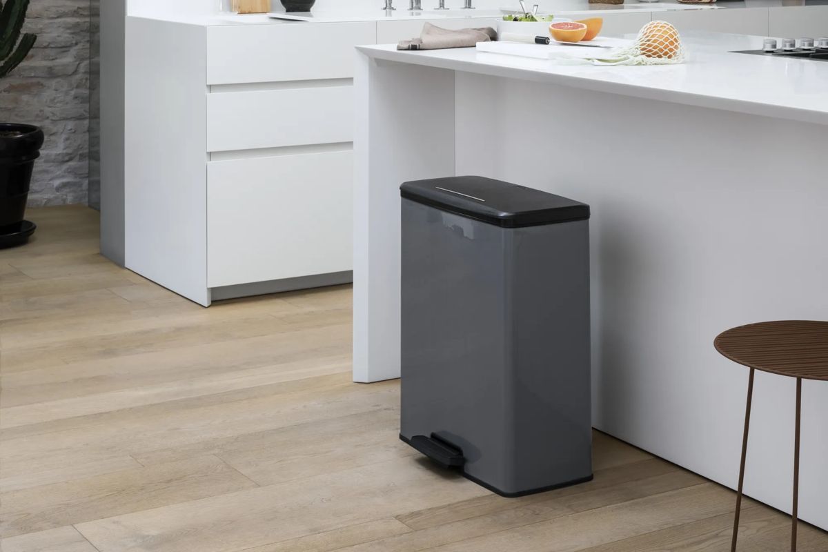 Decobin Duo Prullenbak 26L+26L - Grijs