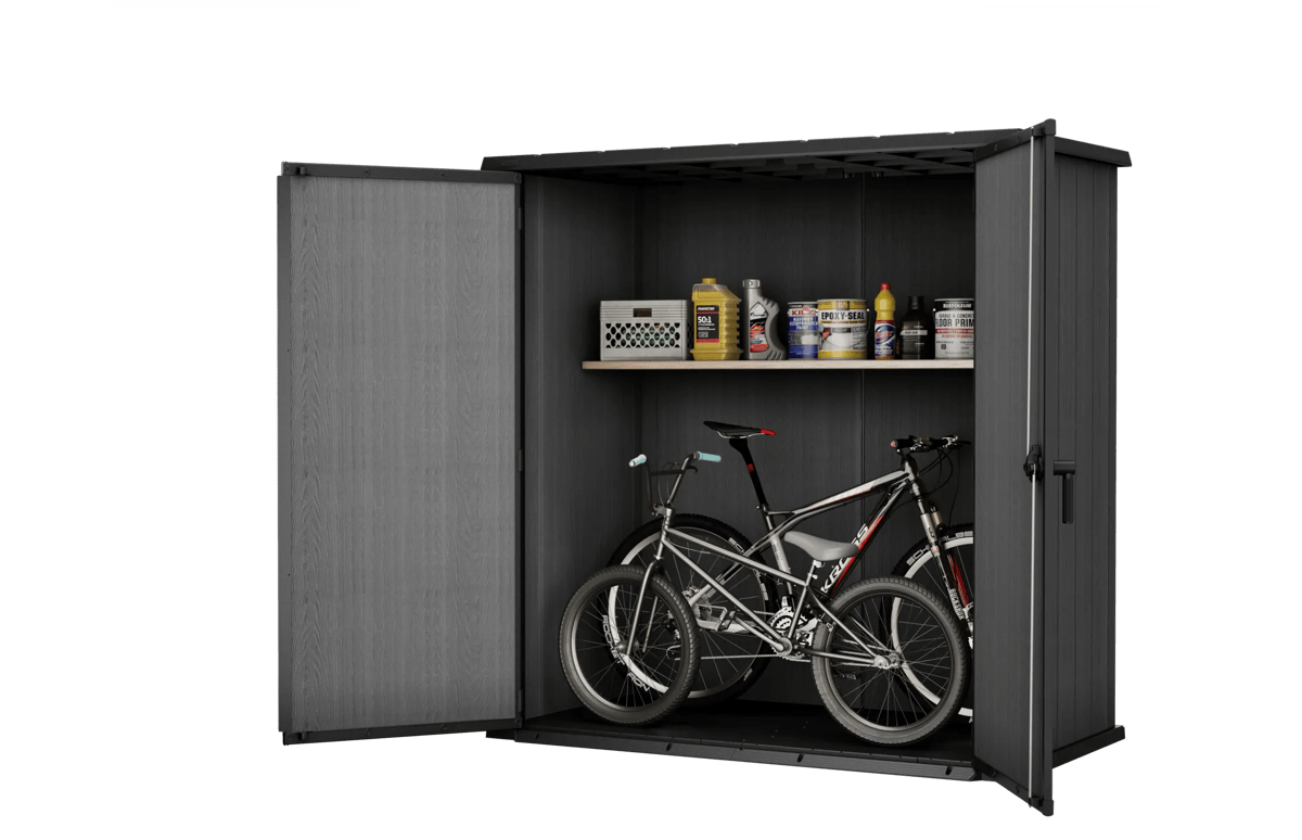 Cortina Fortress Tuinkast – 188 x 106,5 x 195 cm - Grau