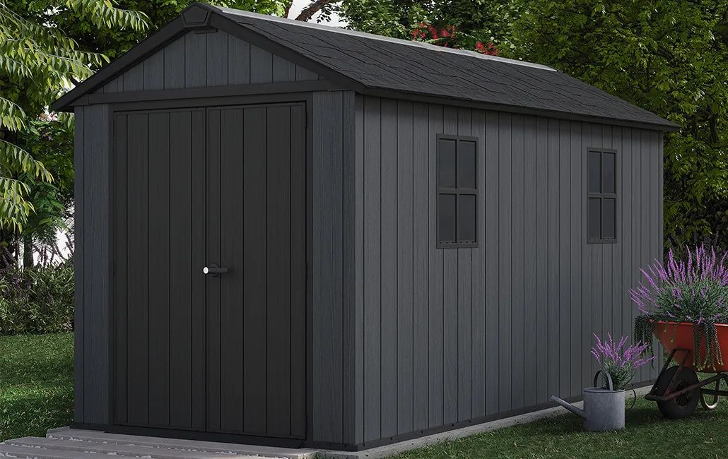 Caseta de exterior Newton Plus 7513 - 230x413x246 cm y 8,6 m2