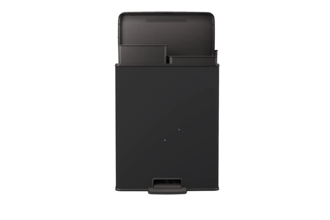 Decobin Duo Prullenbak 26L+26L - Zwart