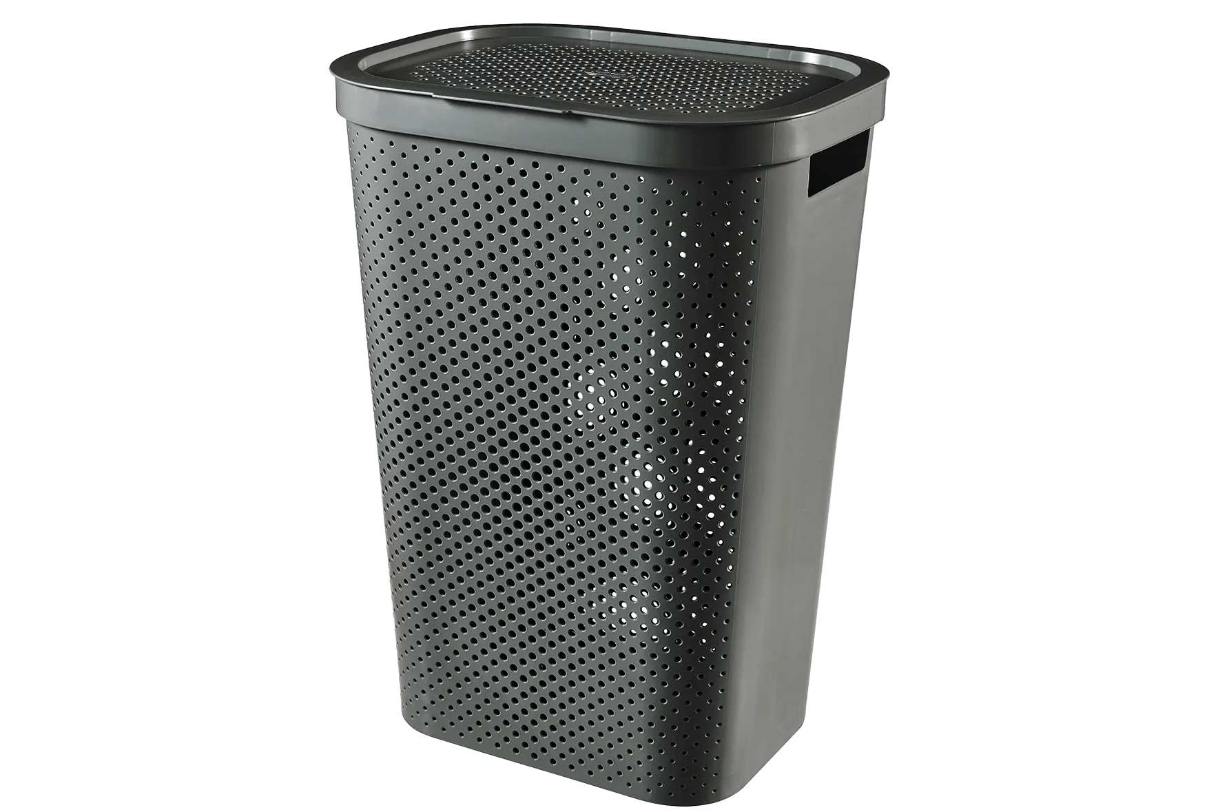 Infinity Dots Wasmand 60L - Antraciet