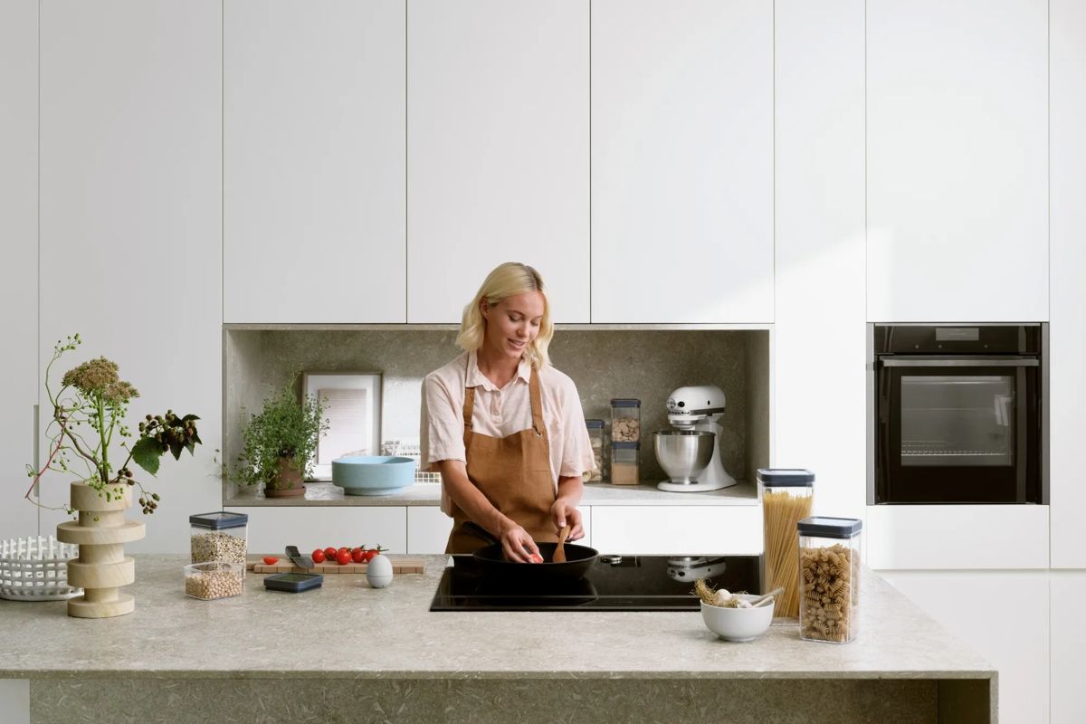 Kara Voorraadbussen Set - Antraciet