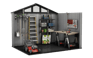 Stronghold 10x8 Shed​ - Large Storage Shed - Gray - Keter US