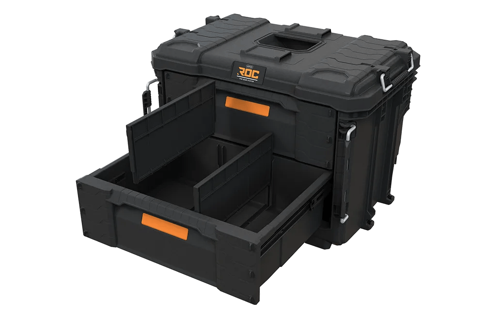 2 Cajones de almacenamiento ROC Pro Gear 2.0 XL - Negro