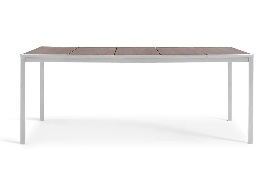 Mesa comedor de exterior Signature Porto 194x75x95 cm - Marrón