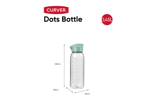 Smart to Go Drinkfles 0,45L - Groen