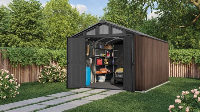 Summit 10x15ft Shed - Rosewood
