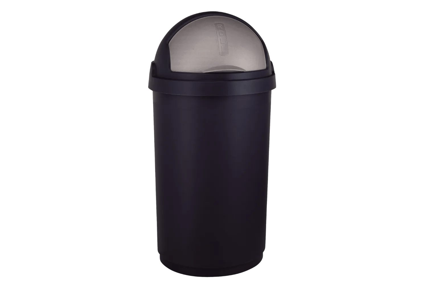 Roll Bullet Prullenbak 50L - Zwart
