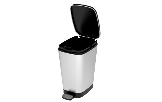 פח אשפה שיק עם פדל 50 ליטר - 