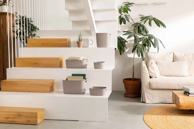 סלסלת כביסה סופטקס מרובעת 15 ליטר - 