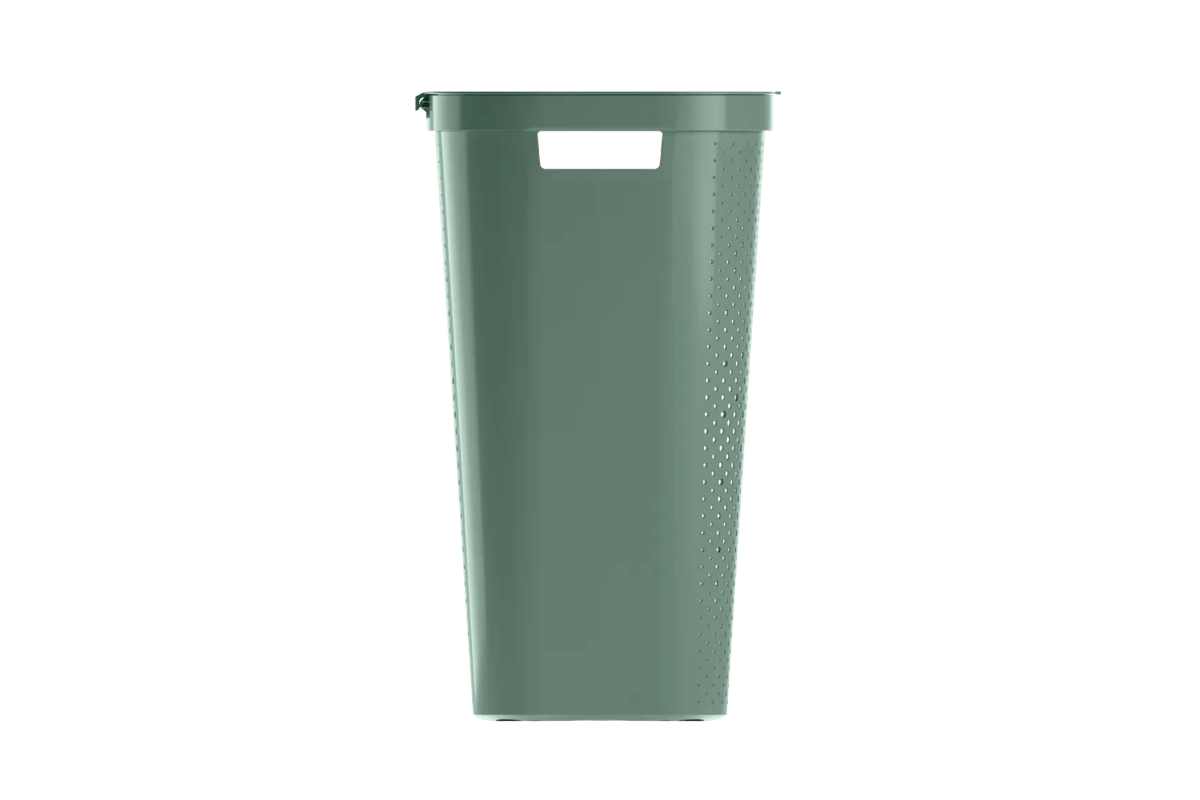 Infinity Dots Wasmand 60L - Groen