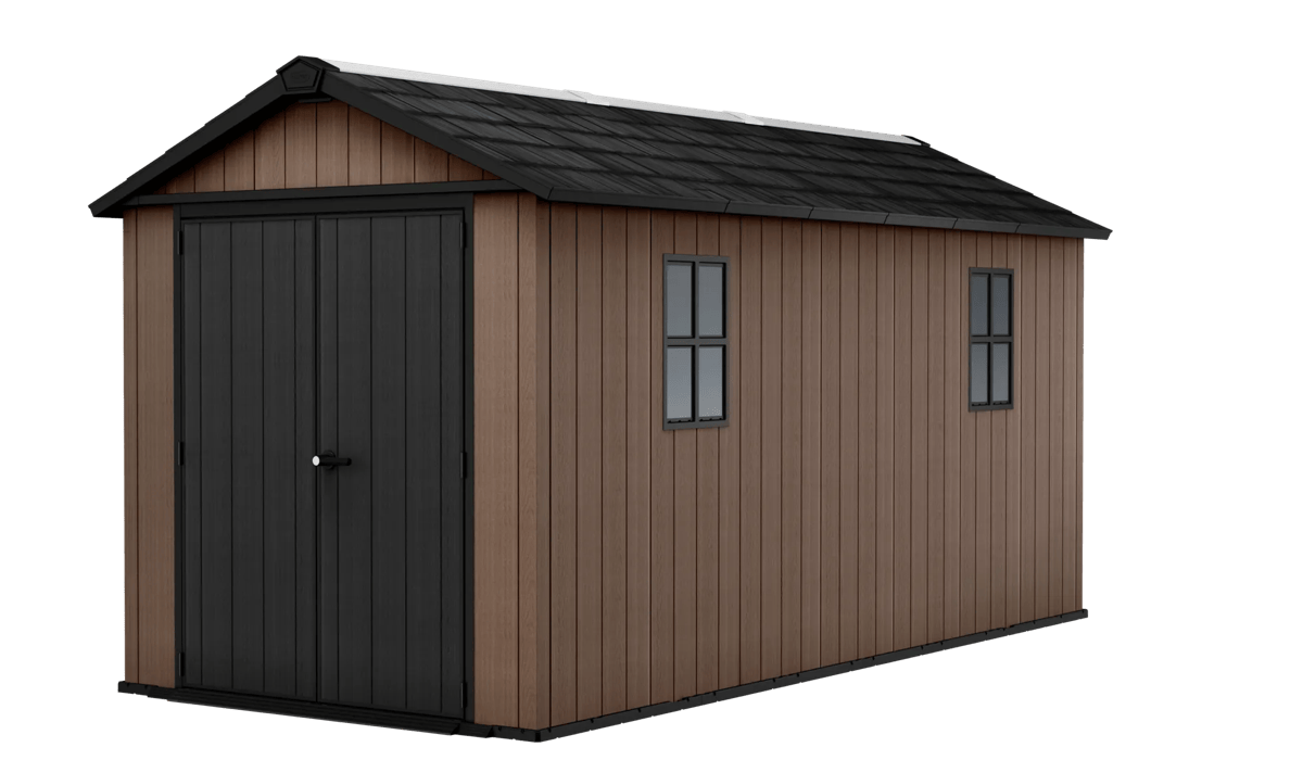 Caseta de exterior Newton Plus 7515 - 230x476x246 cm y 10 m2