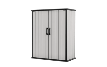 Premier Tall 1400L Storage Cabinet - Light Grey - Storage Cabinets