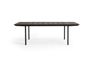 Mesa comedor de exterior Porto extensible 155–233x94x75 cm - Marrón