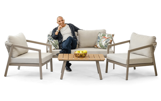 סט פיג'י חבלים - בז