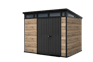 Signature Pine Brown Large Storage Shed - 9x7 Shed - Keter US