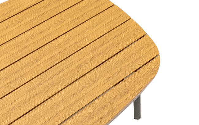 סט מערכת ישיבה פוקט אלומניום - בז