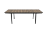 Mesa comedor de exterior Porto extensible 155–233x94x75 cm - Marrón