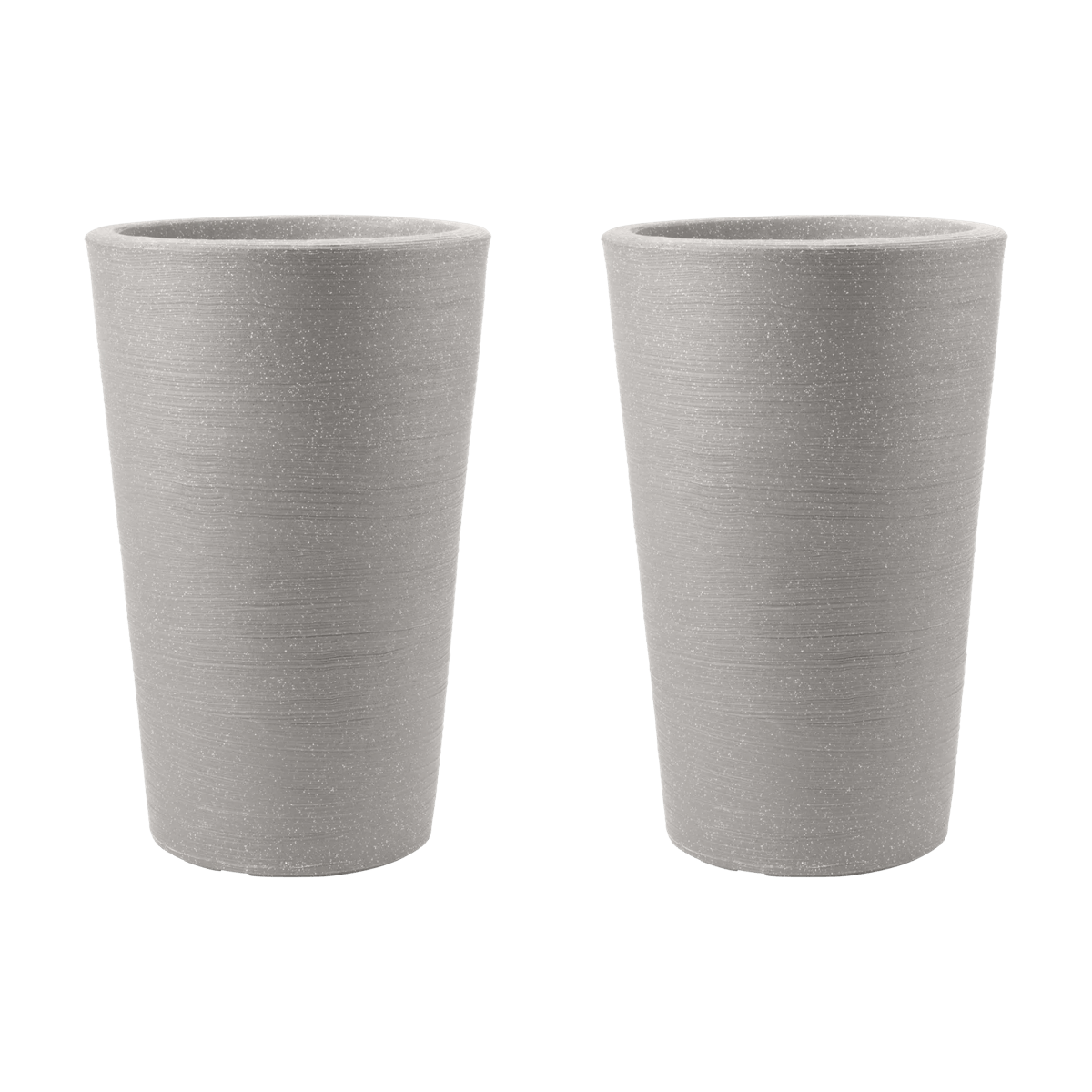 Varese Medium Planter 35cm Set of 2 - Alpine Grey