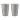 Varese Medium Planter 35cm Set of 2 - Alpine Grey - Planters