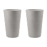 Varese Medium Planter 35cm Set of 2 - Alpine Grey