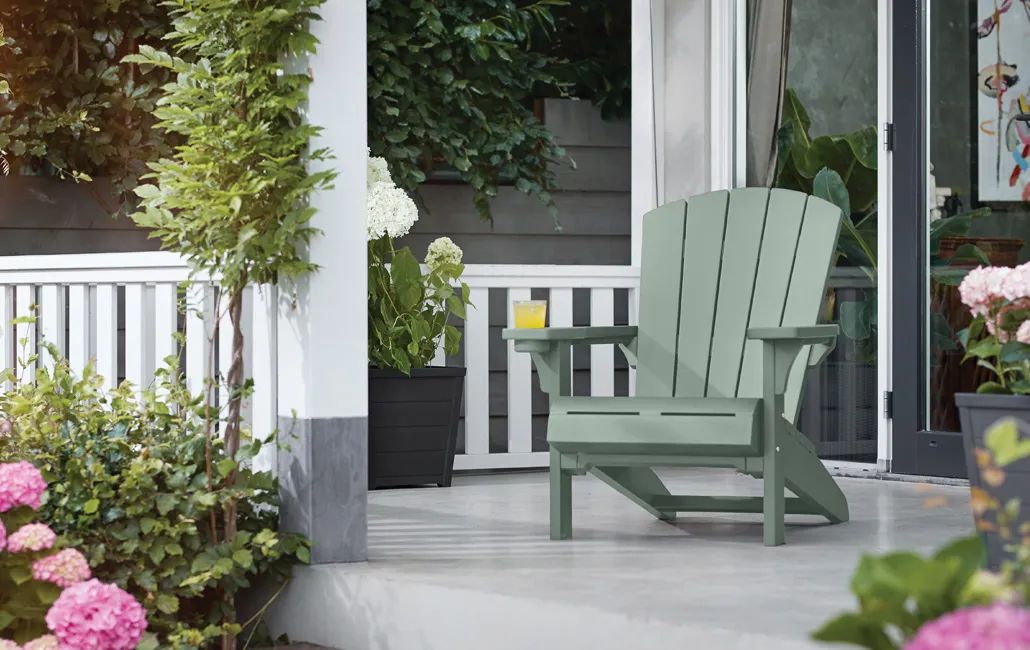 Troy Adirondack Tuinstoel - set van 2 - Vintage Groen