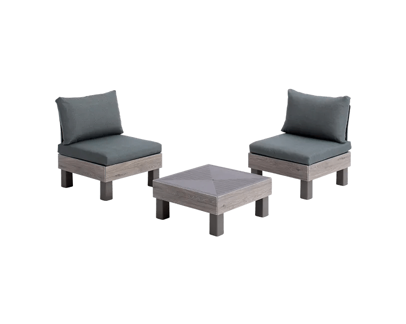 Elements 2-zits Balkonset - Ashwood