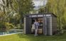 Gray Signature 11x7 Large Storage Shed - Keter US