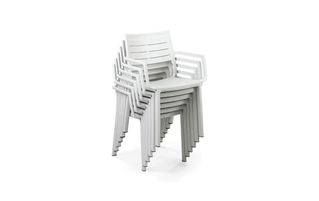 כיסא מטליין - אפור בהיר