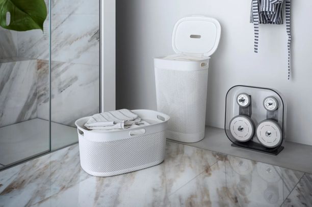 Filo Wasmand 55L - Wit - Wasmanden