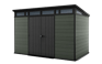 Cortina Green Large Storage Shed -11x7 Shed - Keter US