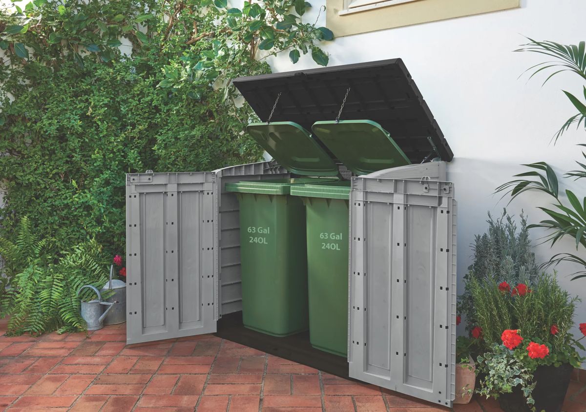Store-it-out Max - Opbergbox - 145,5x82x125 cm - Antraciet