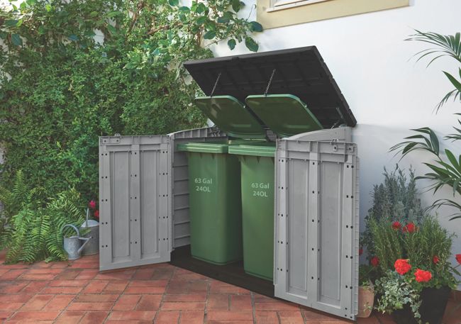 Store-it-out Max - Opbergbox - 145,5x82x125 cm - Antraciet