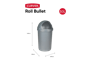 Roll Bullet Prullenbak 50L - Grijs