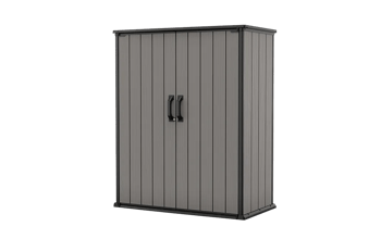 Premier Tall Storage Shed - Grey - Small Sheds